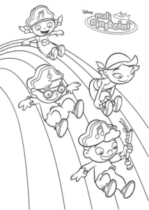 coloriage Little Einsteins pour enfant a imprimer gratuit