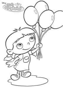 coloriage Little Einsteins a imprimer