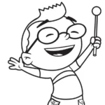 coloriage Little Einsteins à imprimer pour enfant de 10 ans