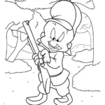 image pour coloriage Looney Tunes enfant