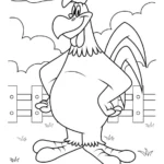 coloriage Looney Tunes à imprimer kawaii