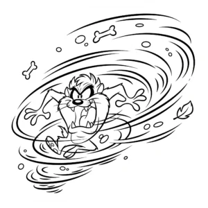 coloriage Looney Tunes et dessin a imprimer