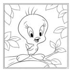 image pour coloriage Looney Tunes enfant