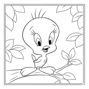 image pour coloriage Looney Tunes enfant
