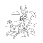 coloriage Looney Tunes et dessin a imprimer