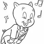 coloriage Looney Tunes pour enfant de 10 ans