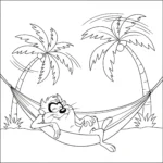 coloriage Looney Tunes pour enfants a imprimer gratuit