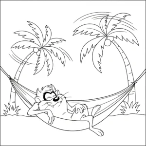 coloriage Looney Tunes pour enfants a imprimer gratuit