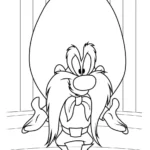 coloriage Looney Tunes à imprimer pdf gratuit