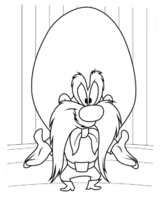 coloriage Looney Tunes à imprimer pdf gratuit
