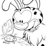 coloriage Marsupilami a dessiner en ligne