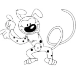 coloriage Marsupilami à imprimer