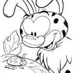 coloriage Marsupilami à imprimer pdf gratuit