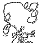 coloriage Marsupilami gratuit