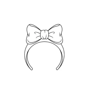 coloriage Noeud de pour enfants