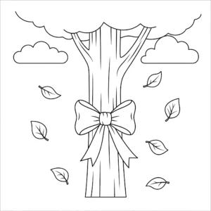 coloriage Noeud a colorier en ligne gratuitement