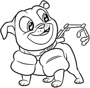 coloriage Puppy Dog Pals à imprimer pdf gratuit