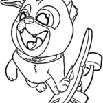 coloriage Puppy Dog Pals à imprimer gratuitement