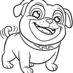 coloriage Puppy Dog Pals a dessiner et imprimer