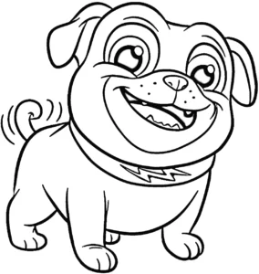 coloriage Puppy Dog Pals a dessiner et imprimer