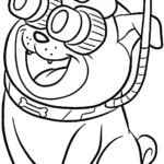 coloriage Puppy Dog Pals pour enfant a imprimer gratuit