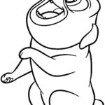 coloriage Puppy Dog Pals pour enfant de 2 ans