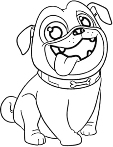 coloriage Puppy Dog Pals a imprimer gratuit