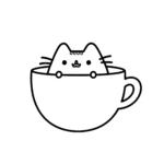 coloriage Pusheen pour enfants