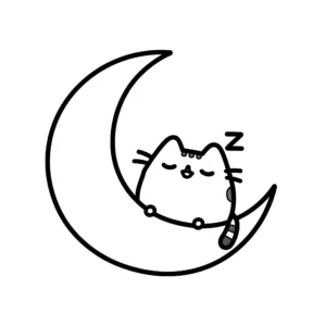 coloriage Pusheen en ligne
