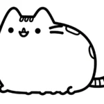 coloriage Pusheen a dessiner et imprimer