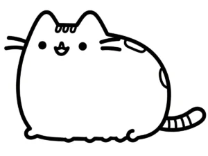 coloriage Pusheen a dessiner et imprimer