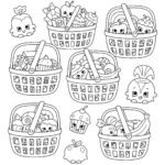 coloriage Shopkins à imprimer kawaii