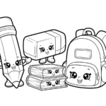 coloriage Shopkins à imprimer gratuit