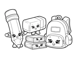 coloriage Shopkins à imprimer gratuit