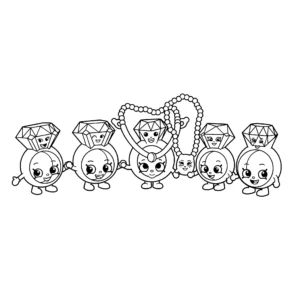 coloriage Shopkins à imprimer gratuit