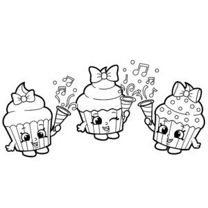 coloriage Shopkins a dessiner et imprimer