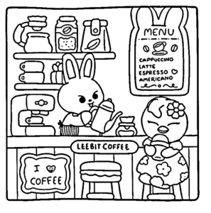 coloriage Skzoo à imprimer pour enfant de 7 ans