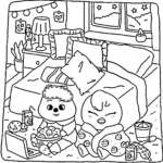 coloriage Skzoo pour enfant