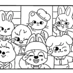 coloriage Skzoo educatif pour enfant