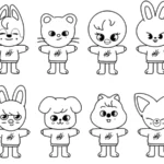 coloriage Skzoo à imprimer pdf gratuit