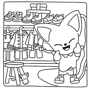 coloriage Skzoo pour enfant gratuit