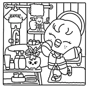 coloriage Skzoo à imprimer gratuitement pdf
