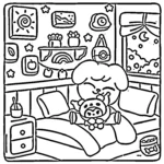 coloriage Skzoo pour enfants a imprimer