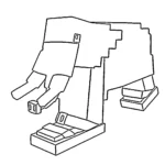 coloriage Steal a Brainrot educatif pour enfant