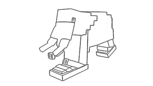 coloriage Steal a Brainrot educatif pour enfant