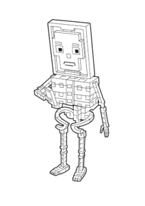 coloriage Steal a Brainrot à imprimer pdf