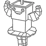 coloriage Steal a Brainrot à imprimer pour enfant de 7 ans