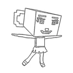 imprimer coloriage Steal a Brainrot