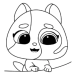 coloriage Superkitties à imprimer gratuit