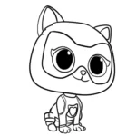 coloriage Superkitties d